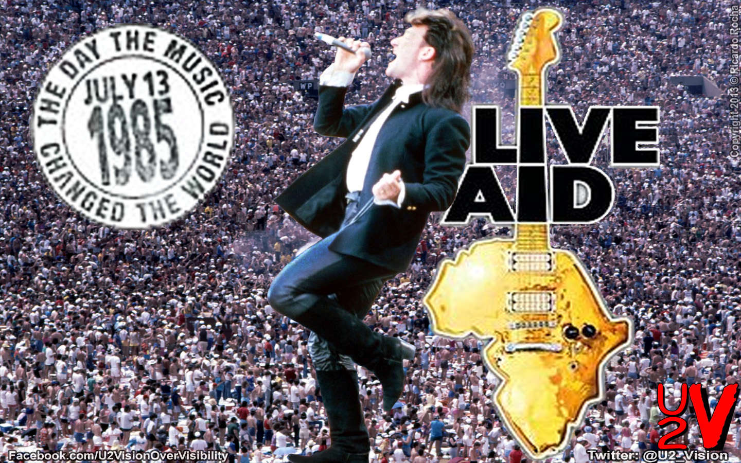 U2 - Vision over Visibility: Live Aid: 13 de Julho de 1985